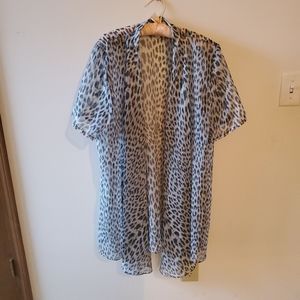 Positive Influence Animal Print 14W Jacket